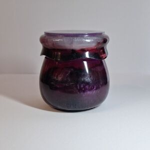 Purple Resin Art Vase